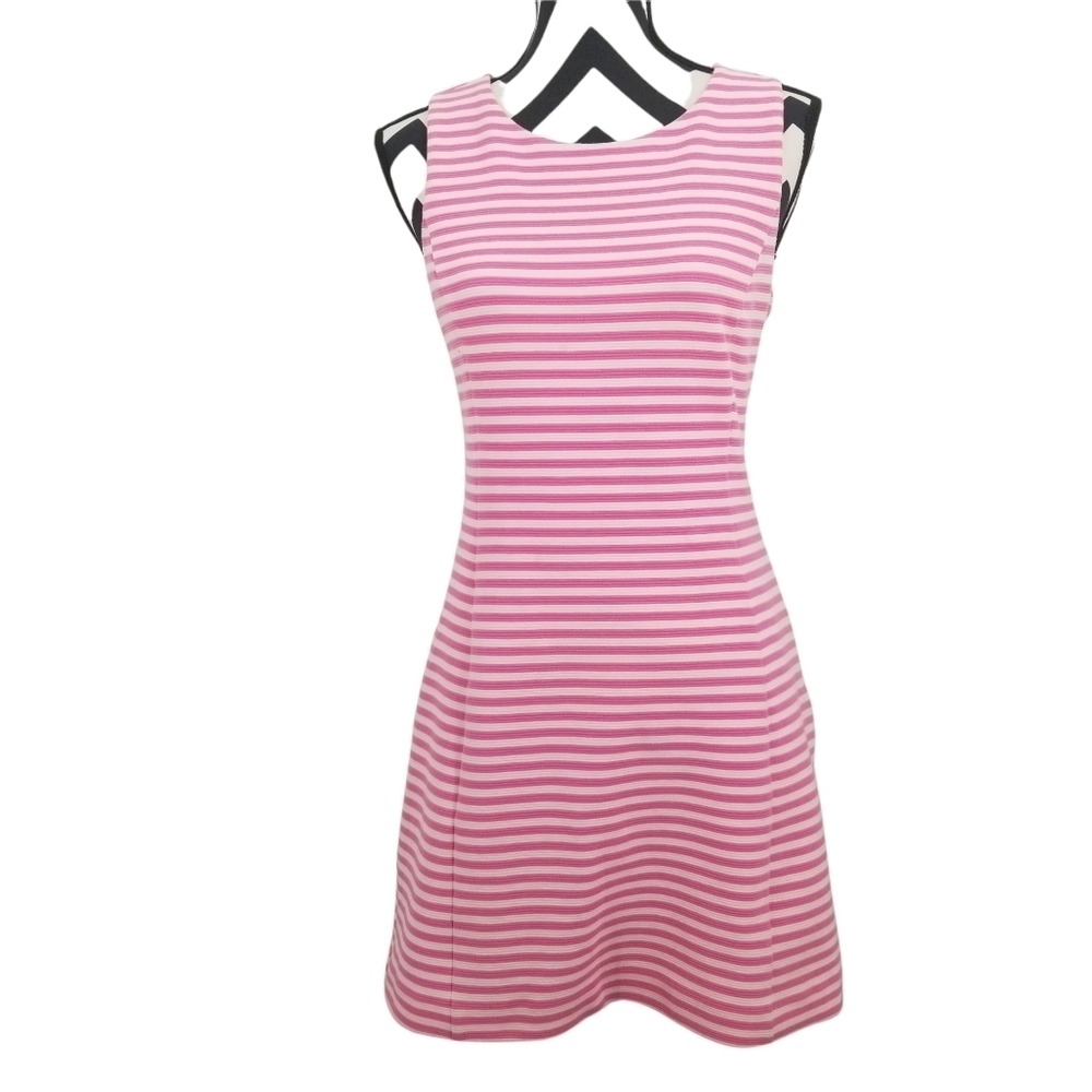 Lilly Pulitzer Pink and White Striped Dress